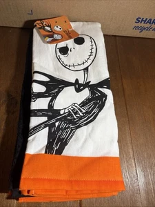 Juego de toallas de cocina Pesadilla antes de Navidad Jack & Sally Halloween 3 piezas NUEVO - Imagen 1 de 6