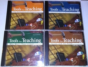 NEW - TOOLS FOR TEACHING 4 CD SET WITH KEN HAM FOR WIN & MAC - Picture 1 of 5