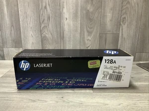 NEW - HP Laserjet 128A Toner Cartridge - Cyan Original CE321A - FACTORY SEALED - Picture 1 of 6