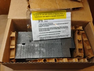 nVent Erico PCC1G1G Cadweld Mold #6 AWG Solid Run and Tap Cable to Cable - Picture 1 of 3