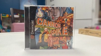 Cannon Spike Sega Dreamcast 2000 Capcom 完整 CIB 手册 Reg 卡 ESRB 美国 — 第 1/4 张图片