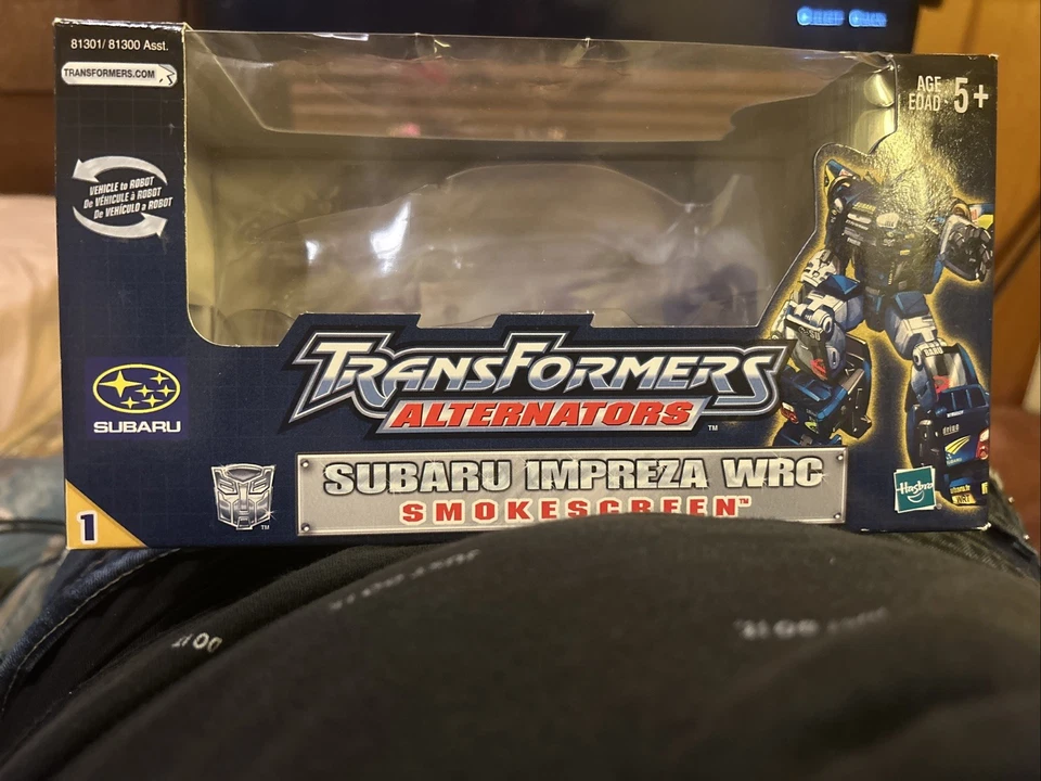 Transformers Alternators SMOKESCREEN Subaru Impreza WRC Hasbro 2005 EUC! - Image 1 of 4