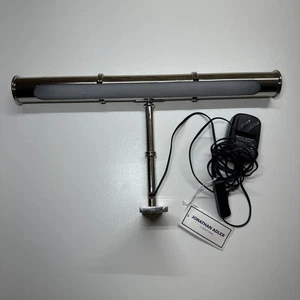 Jonathan Adler Meurice Bamboo Wall Mount Picture Light - Picture 1 of 9