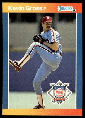 1989 Donruss All-Stars Kevin Gross Philadelphia Phillies #48 - Image 1 of 2