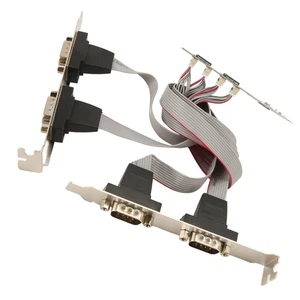 TXB179 M.2 To 4 Port RS232 Serial Card Adapter High Speed 4 Port RS232 Seria NEW - Afbeelding 1 van 12