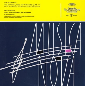 HESSENBERG String Trio Op.48 JARNACH Music for SQ KEHR TRIO, HAMANN SQ GY2 10/56 - Picture 1 of 2