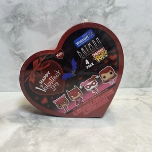 NUEVO Funko Pocket Pop Día de San Valentín Batman 4-Pk Walmart Exclusivo ERGSA - Imagen 1 de 3