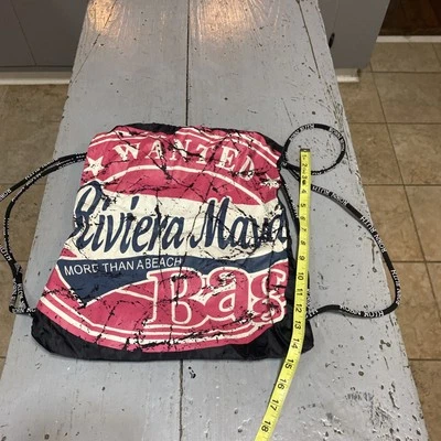 Рюкзак Robin Ruth для переноски полностью нейлоновый на шнурке СУМКА RIVIERA MAYA - Изображение 1 из 4
