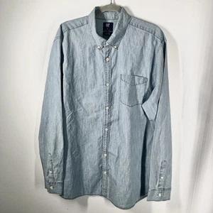 GAP Jeanshemd Slim Fit Herren Gr. XL blau - Bild 1 von 10