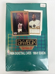 NBA SkyBox 1990-91 Serie 2 Baloncesto Caja Sellada de Fábrica ¡36 Paquetes! - Imagen 1 de 6