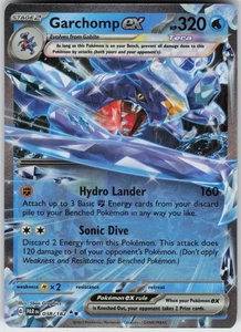 Holo Foil Garchomp ex 038/182 Double Rare SV04: Paradox Rift Near Mint - Picture 1 of 1
