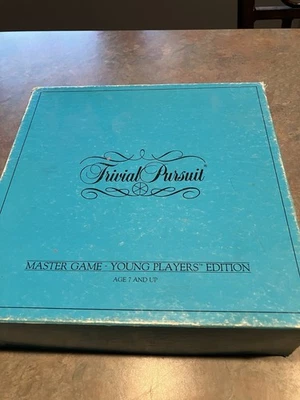 Juego Trivial Pursuit Master 1984 - Edición Jóvenes Jugadores - Edad 7+ De colección Foto 1 de 4
