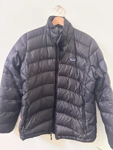 Patagonia Down Sweater Jacket Womens Large Lightweight Puffer - Picture 1 of 3
