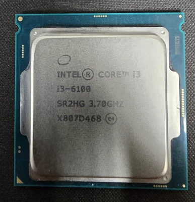 Intel Core i3-6100 - 3.7 GHz Dual-Core (SR2HG) Processor - Image 1 of 2