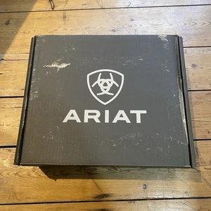 ARIAT Women's Darlin Brown Leather Ankle Cowgirl Western Boots Empty Box Only - Picture 1 of 5