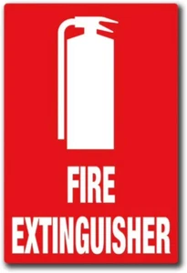 Extinguisher Location Sign - Promote Safety with Clear Emergency Signage - Picture 1 of 12