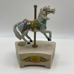 Willitts Design Tobin Fraley Musical Carousel Horse When Irish Eyes Are Smiling - Picture 1 of 8