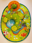 Tiny Love Tummy-Time Fun Green Play Mat with Pillow FROG and Stand Alone Mirror.