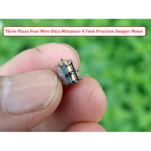 Two-phase, Four-wire Ultra-miniature Motor 4.7mm Precision Fine Stepper Motor - Picture 1 of 5