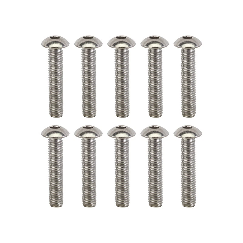 Pernos de cabeza de botón de acero inoxidable Sunlite botón Allen Ss M5x25 Bgof10 Foto 1 de 1