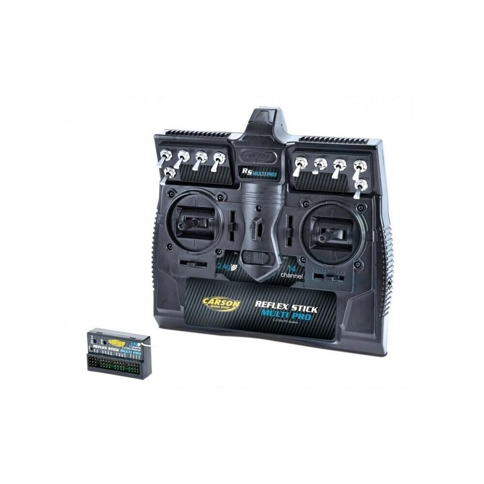 Carson 500501003 Fernsteuerung FS Reflex Stick Multi Pro 2.4G 14CH 14- Kanal - Bild 1 von 1