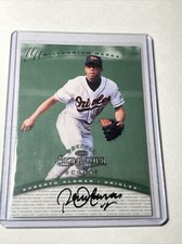 Roberto Alomar Auto 1997 Donruss Signature Series Millennium Orioles