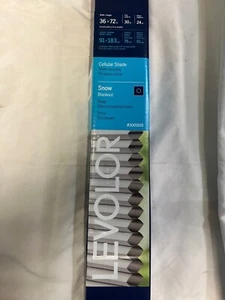 LEVOLOR 36" x 72" Snow Blackout Cordless Cellular Shade 3001926 - Picture 1 of 1