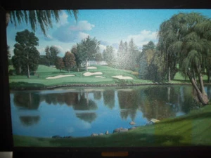 GRAME BAXTER'S RYDER CUP 2004 AT OAKLAND HILLS G/C COA, SIGNIERT & NUMMERIERT, GERAHMT - Bild 1 von 6