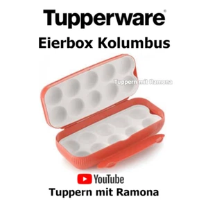 Tupperware A23 Kolumbus Eierbox XS-XL 10 Eier sicher transportieren TOP neu/OVP - Bild 1 von 1