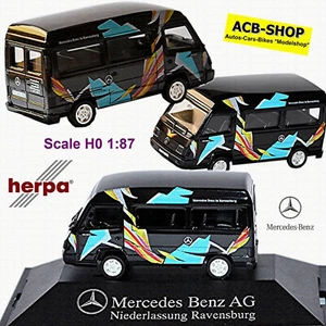Mercedes-Benz 100D II Bus Techo Alto 1991-95 MB En Ravensburg 1:87 Herpa - Imagen 1 de 5