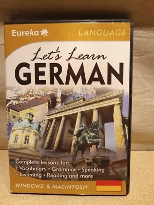 Let's Learn German PC & MAC CDROM Eureka Language - Image 1 of 4