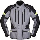 Modeka Striker 2 Size 5XL Men's Motorcycle Waterproof Jacket Textile Grey-Black