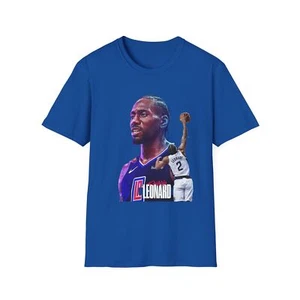 Kawhi Leonard Unisex Softstyle T-Shirt, Basketball Fan Tee, Sports Apparel, Gift - Picture 1 of 25