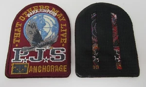 PARAJUMPERS PJS AUTHENTIC JACKET REPLACEMENT PATCH DARK RED EX-DISPLAY NEW !! - Picture 1 of 5