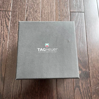 Caja Reloj TAG Heuer Negra Auténtica Usada con Caja Exterior Foto 1 de 4