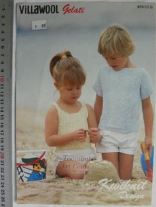 Singlet y Top de Diseño Kwiknit 55-75 cm 2 Pat 7 Capas Villawool Gelati 970 - ShtSum17 - Imagen 1 de 3