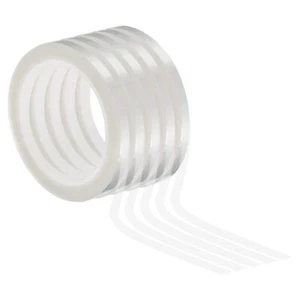 1/4" Whiteboard Tape 5 Pack Thin Dry Erase Tape for Graphic Chart Marking DIY... - Picture 1 of 6