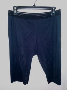 MANCYFIT Size L Black Slip Shorts for Women Short Leggings Mid Thigh Legging~Q2 - Picture 1 of 4