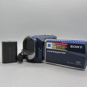 Sony Handycam DCR-SX30 Handheld Hard Drive Camcorder Blue Tested - Picture 1 of 9