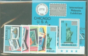 Bahamas #587-601a Mint Hinged, Set and S/S (SCV=$18.95) - Picture 1 of 1