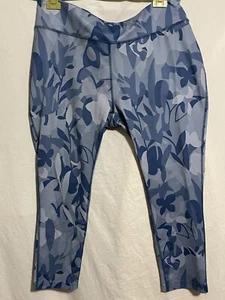 Chico's Zenergy knöchellange Leggings/Yogahose, blau, 12/14 - Bild 1 von 4