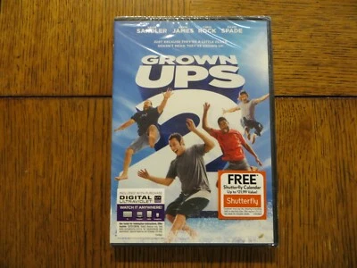 Grown Ups 2 - Adam Sandler, Kevin James, Chris Rock 2013 Columbia DVD BRAND NEW! - Image 1 of 2