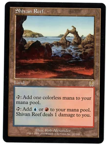 Shivan Reef -- MTG (SP+ Quality) - Apocalypse - See scans!! - Picture 1 of 2