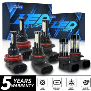For 2007-2012 Mazda CX-9 Sport Utility 4-Door LED Headlight High Low Fog Bulbs - Bild 1 von 18