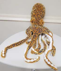 Women's Black Grey Lace Ribbon Blouse Top Round Neck Bell Sleeve 3/4 Size L NWT - Picture 1 of 7