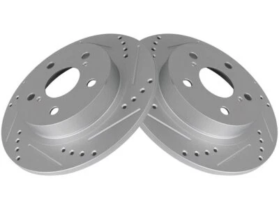 For 2011-2016 Scion tC Brake Rotor Set Rear 18741VC 2012 2013 2014 2015 - Image 1 of 2