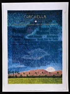 Prince Coachella 2008 POSTER Roger Waters aus Pink Floyd Kraftwork The Verve - Bild 1 von 2