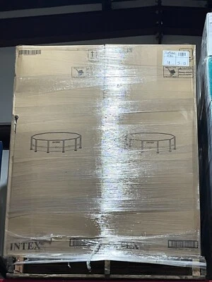 Набор для наземного бассейна Intex 15 футов x 48 дюймов с металлической рамой - Изображение 1 из 4