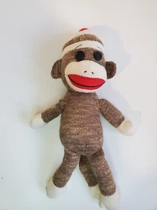 TY Beanie Baby - SOCKS THE SOCK MONKEY (Brown) (9 inch) - Picture 1 of 4