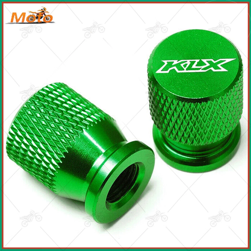 Motorcycle Wheel Tire Valve cap Cover for KAWASAKI KLX 125 150 230R 250 300SM - Image 1 of 3